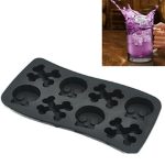 Ice Cube Tray Silicone Skull Shape Ice Cube Mold Funny Silicone Molds