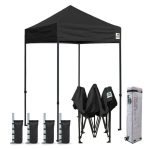 5×5 Commercial Ez Pop Up Canopy Gazebo Party Sports Shelter Tent W Roller Bag