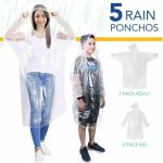 Rain Poncho Disposable Emergency Rain Ponchos For Men Women Teens Adult Ponchos