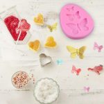 6pcs Butterfly Silicone Fondant Mold Chocolate Candy Mould Non Stick Diy Tool
