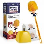Donald Trump Toilet Brush And Trump Toilet Paper Roll Bundle Funny Political G