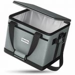 Large Cooler Bag Insulated Lunch Box 40 Can Grey