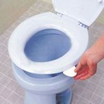Sanitary Toilet Seat Cover Lifter Toilet Bowl Seat Cover Lift Handle White Wqq