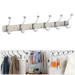 Stainless Steel Hook Wall Hanger Coat Hat Holder Clothes Robe Bedroom Towel Rack