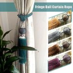 1 Pair Luxury Tassel Curtain Rope Tieback Holdbacks Tie Backs Window Home Decor