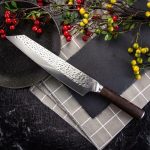Japanese Kitchen Chef Knife Stainless Steel 9 Inch Chopper Meat Cleaver Damascus