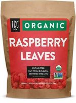 Organic Red Raspberry Leaf Herbal Tea 200 Cups Cut Sifted Leaves 16oz