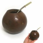 Argentina Mate Gourd Yerba Tea With Straw Bombilla Kit Healthy Diet Drink 3357