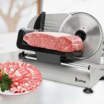 Ktaxon 150w 7 5 Blade Electric Meat Slicer Semi Automatic Belt Meat Food Cutter