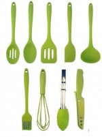 My Xo Home Silicone Kitchen Cooking Tools Green Set Of 2