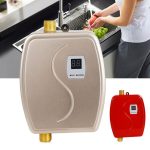 Mini Electric Tankless Instant Hot Water Heater For Kitchen Washing 3000w 110v