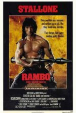 Rambo: First Blood Part 2 Movie Poster 27 X 40 Sylvester Stallone A