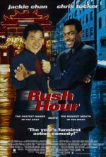 Rush Hour Movie Poster 27 X 40 Jackie Chan Chris Tucker B