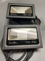Onforu 2 Pack 15w Led Black Lights Blacklight Flood Light With Plug Ip66 For