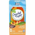 Crystal Light Peach Iced Tea Drink Mix 10 Count Pack Of 12